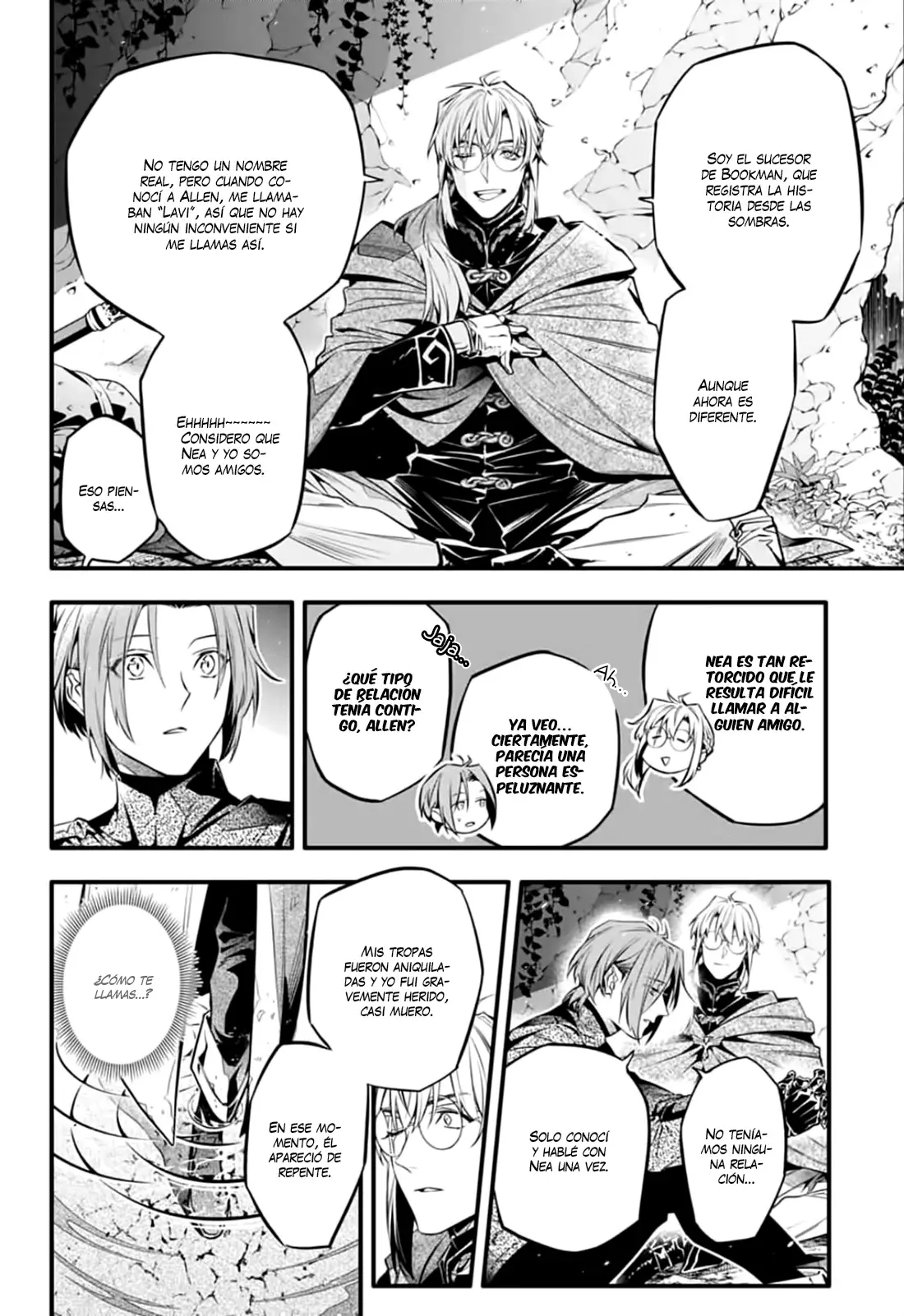 D.Gray-man capítulo 252, página 9