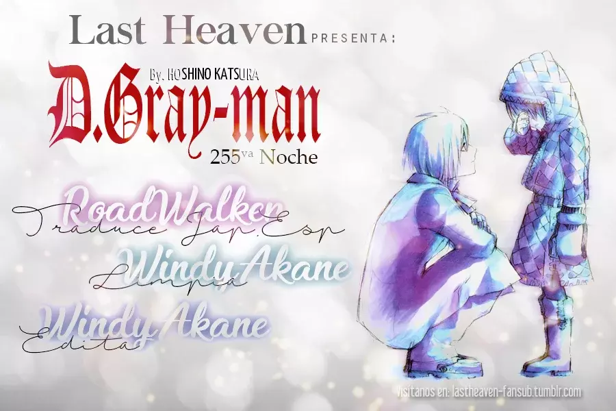 D.Gray-man capítulo 255, página 1