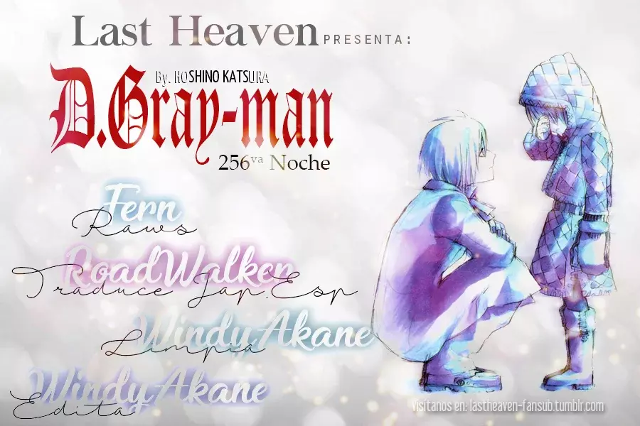 D.Gray-man capítulo 256, página 1