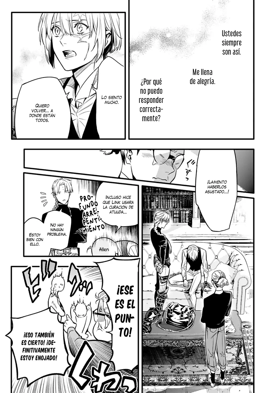 D.Gray-man capítulo 256, página 11