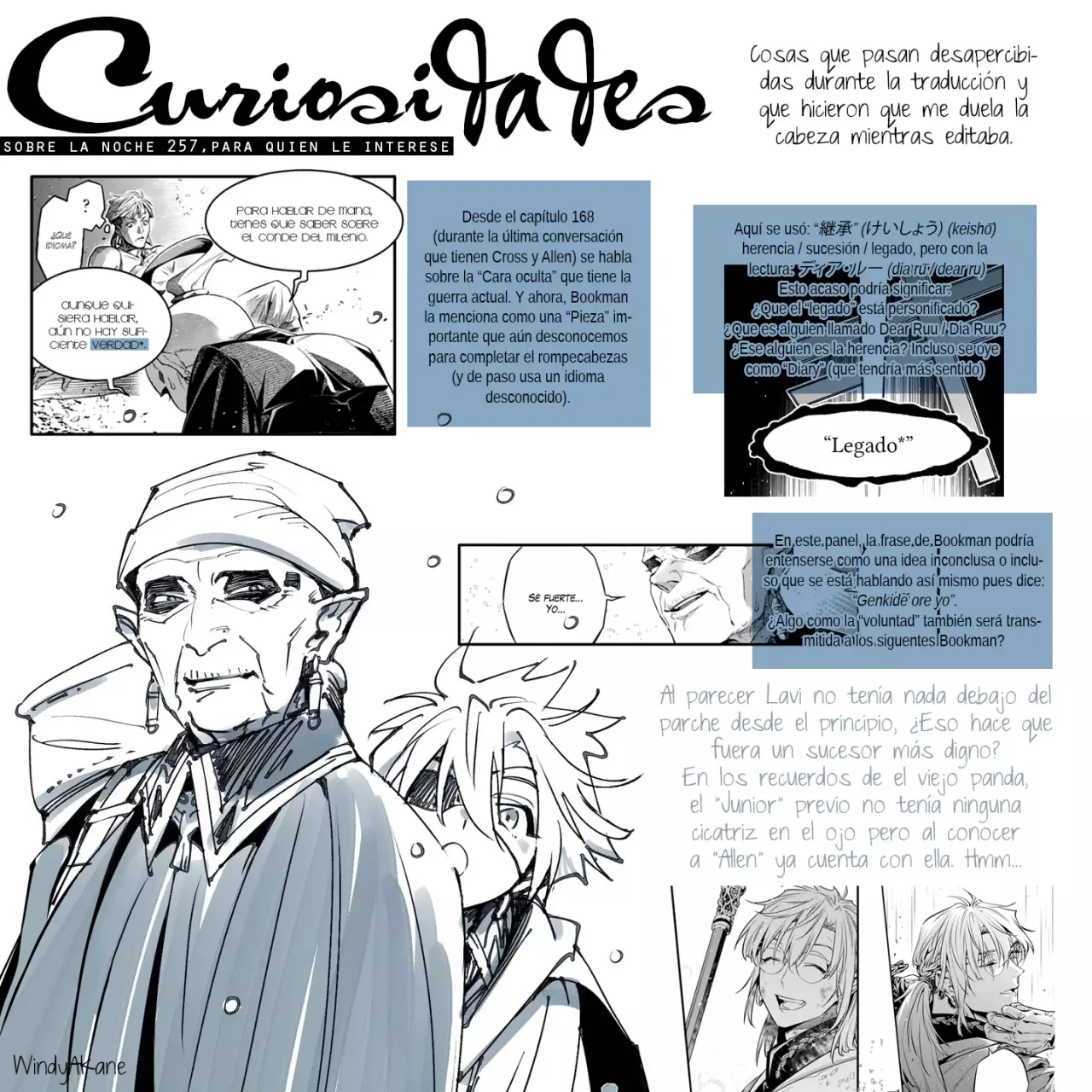 D.Gray-man capítulo 257, página 39