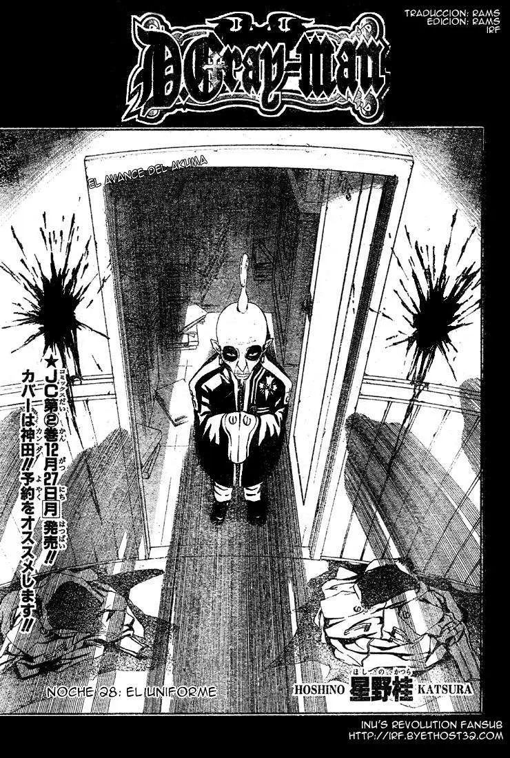 D.Gray-man capítulo 28, página 3