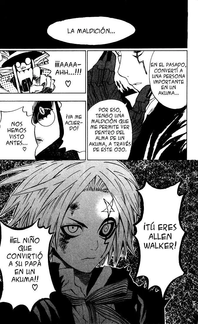D.Gray-man capítulo 3, página 13