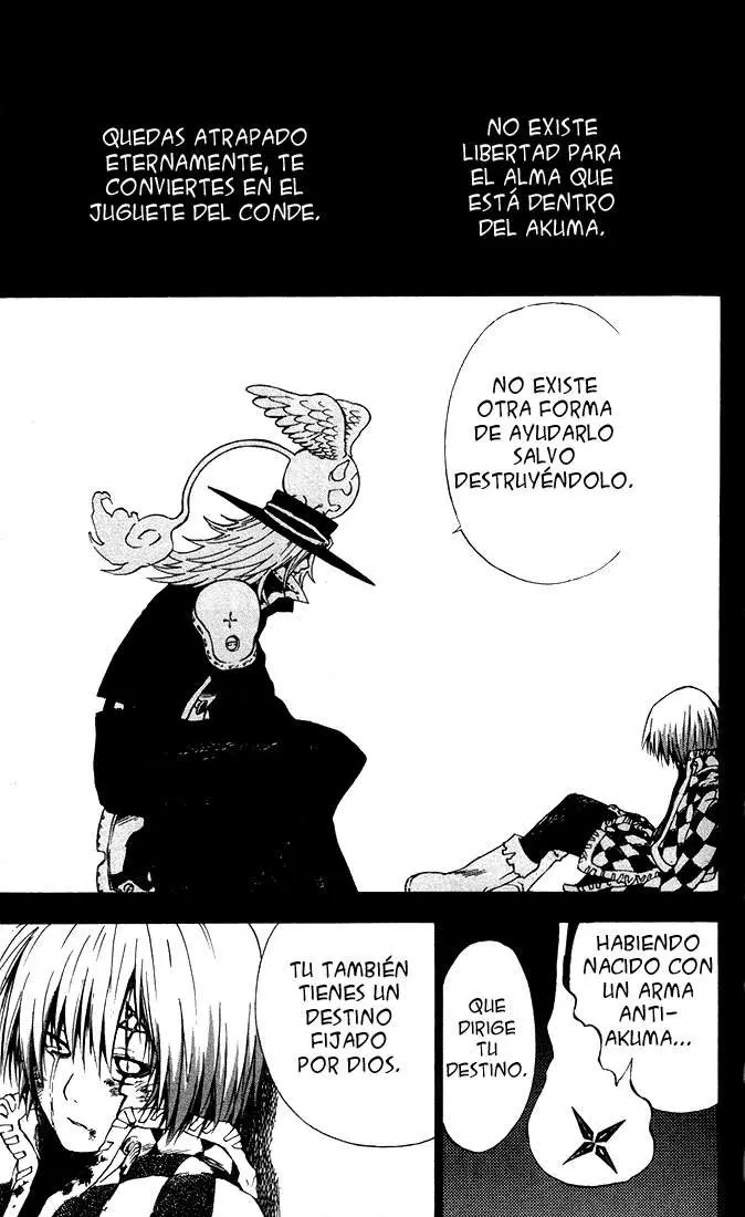 D.Gray-man capítulo 3, página 21