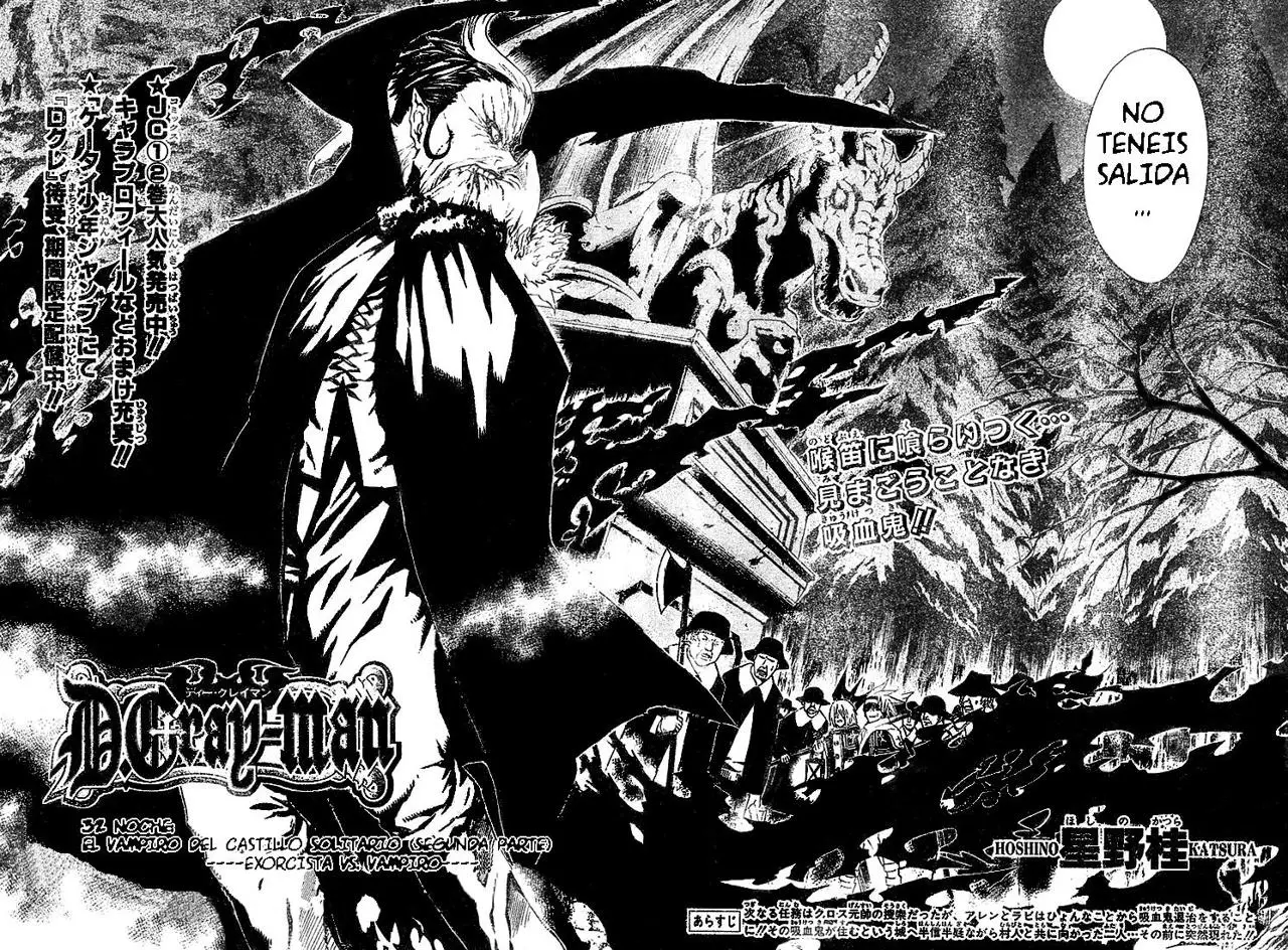 D.Gray-man capítulo 32, página 4