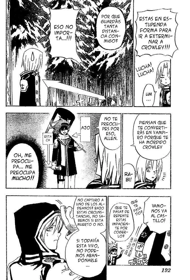 D.Gray-man capítulo 33, página 8