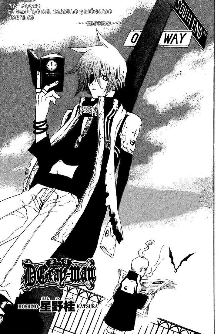 D.Gray-man capítulo 36, página 2