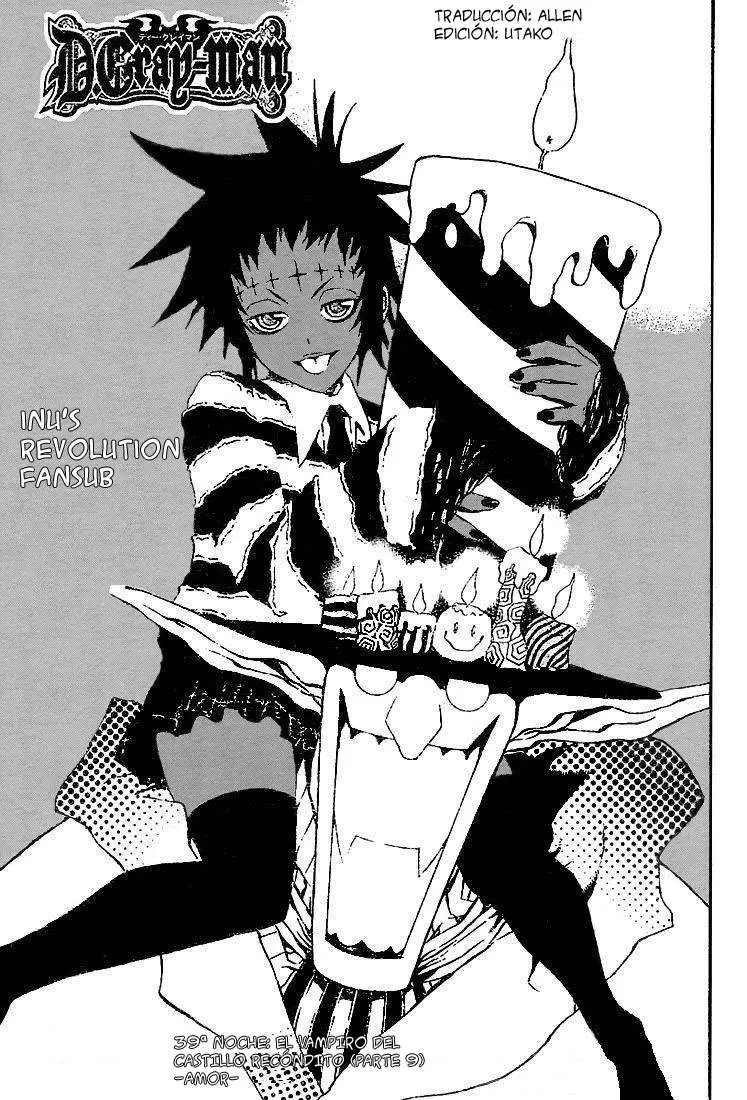 D.Gray-man capítulo 39, página 1