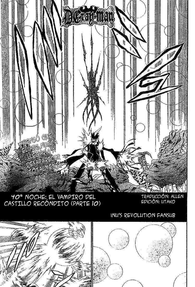 D.Gray-man capítulo 40, página 3