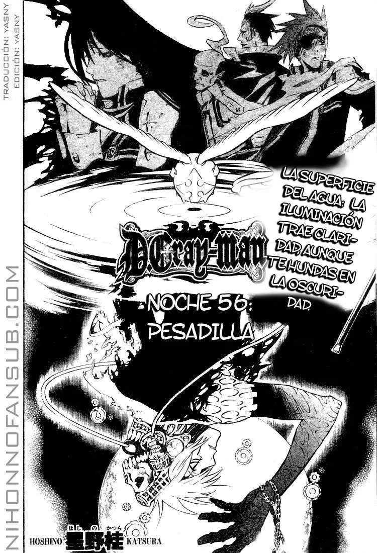 D.Gray-man capítulo 56, página 1