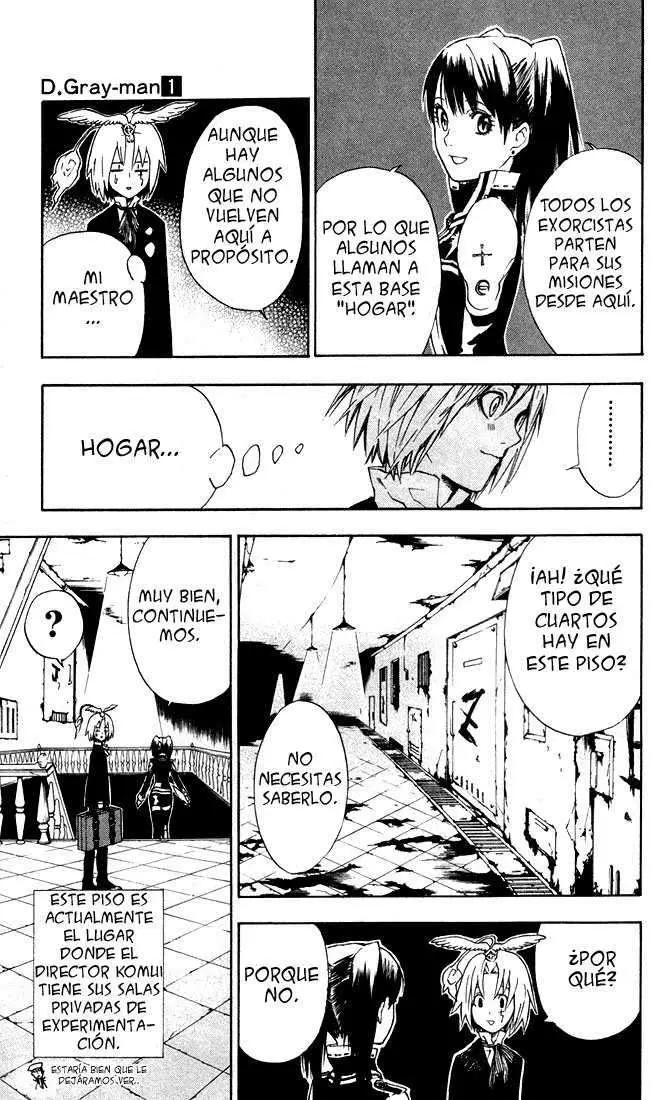 D.Gray-man capítulo 6, página 9