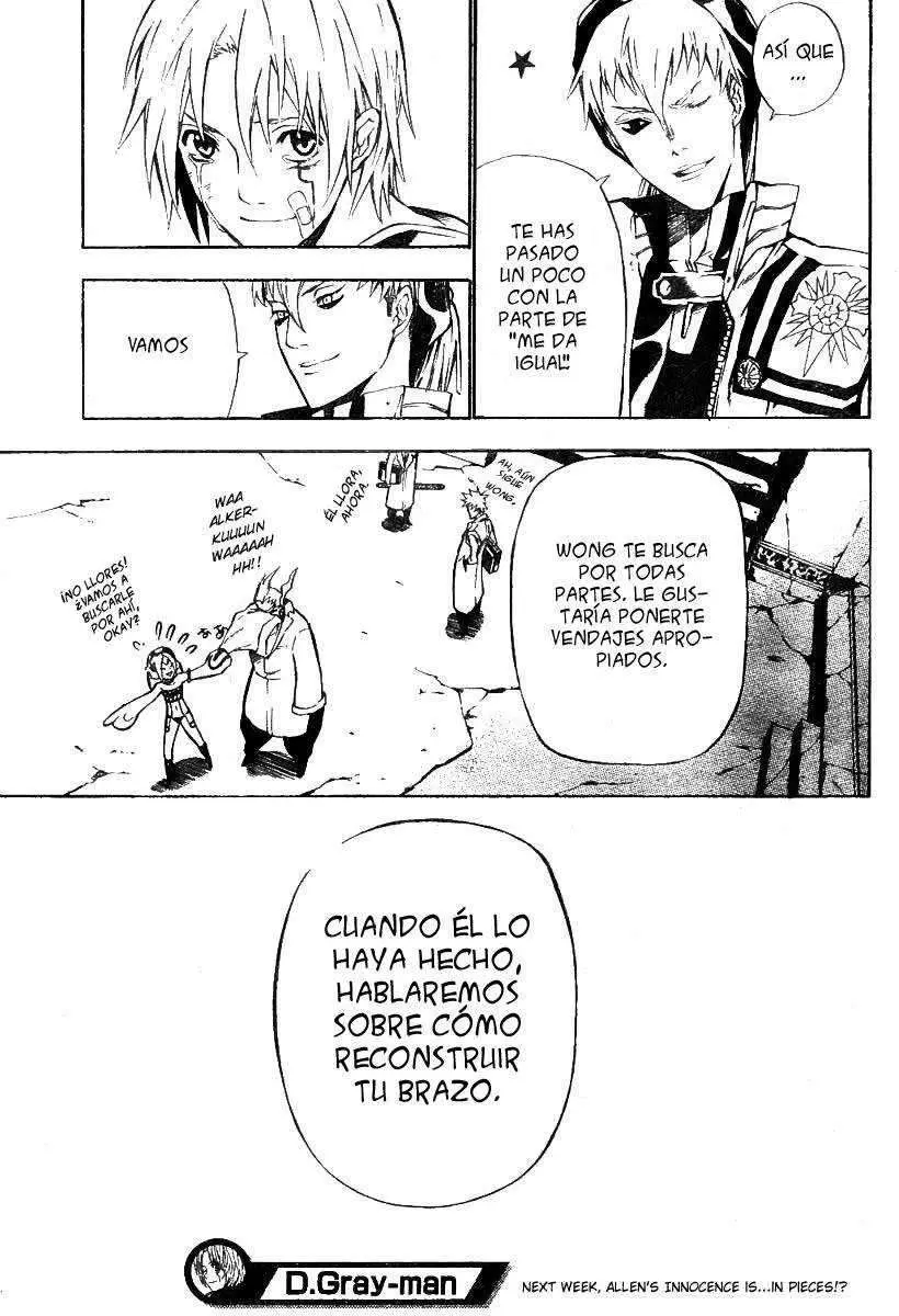 D.Gray-man capítulo 60, página 15
