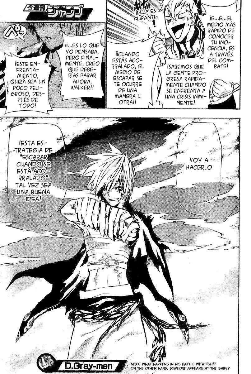 D.Gray-man capítulo 61, página 16
