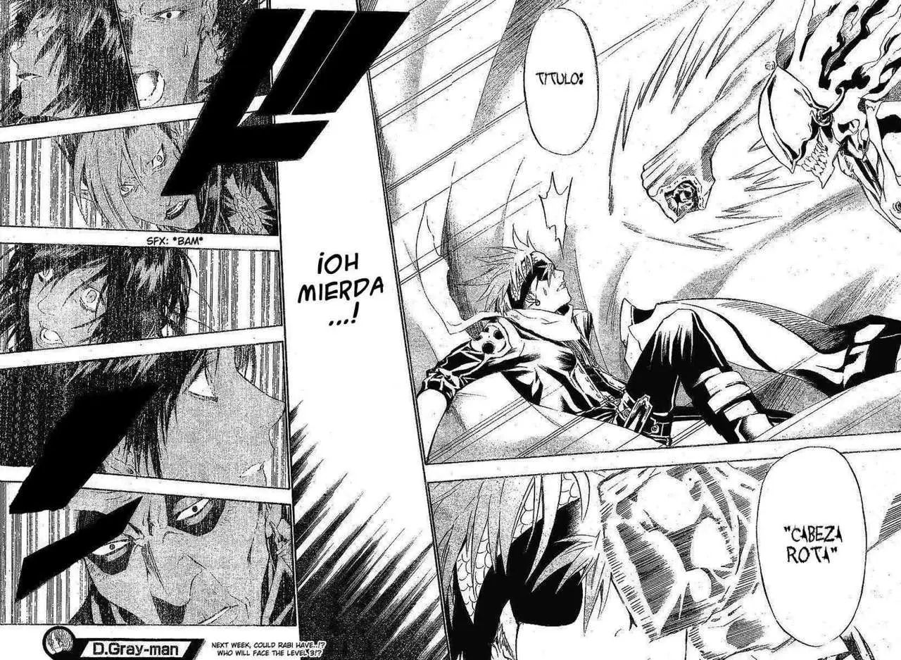 D.Gray-man capítulo 64, página 14