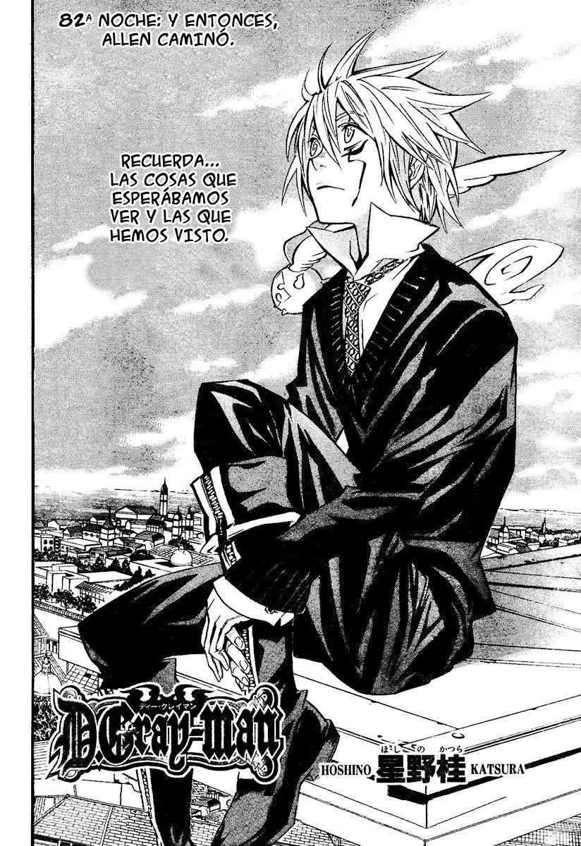 D.Gray-man capítulo 82, página 1