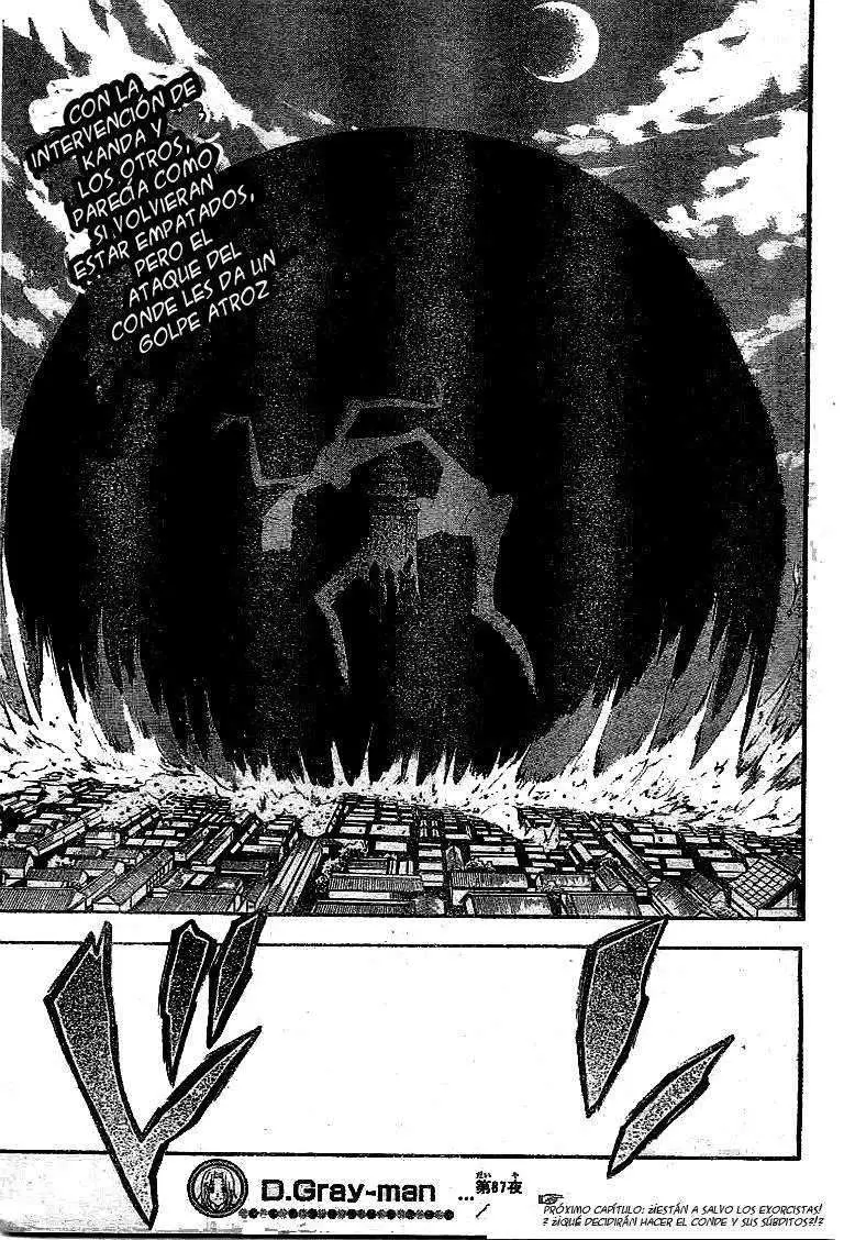 D.Gray-man capítulo 87, página 16
