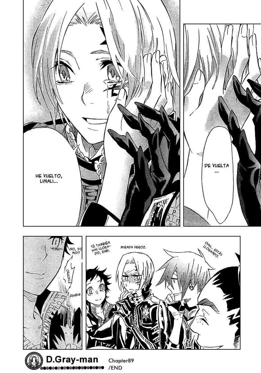D.Gray-man capítulo 89, página 15