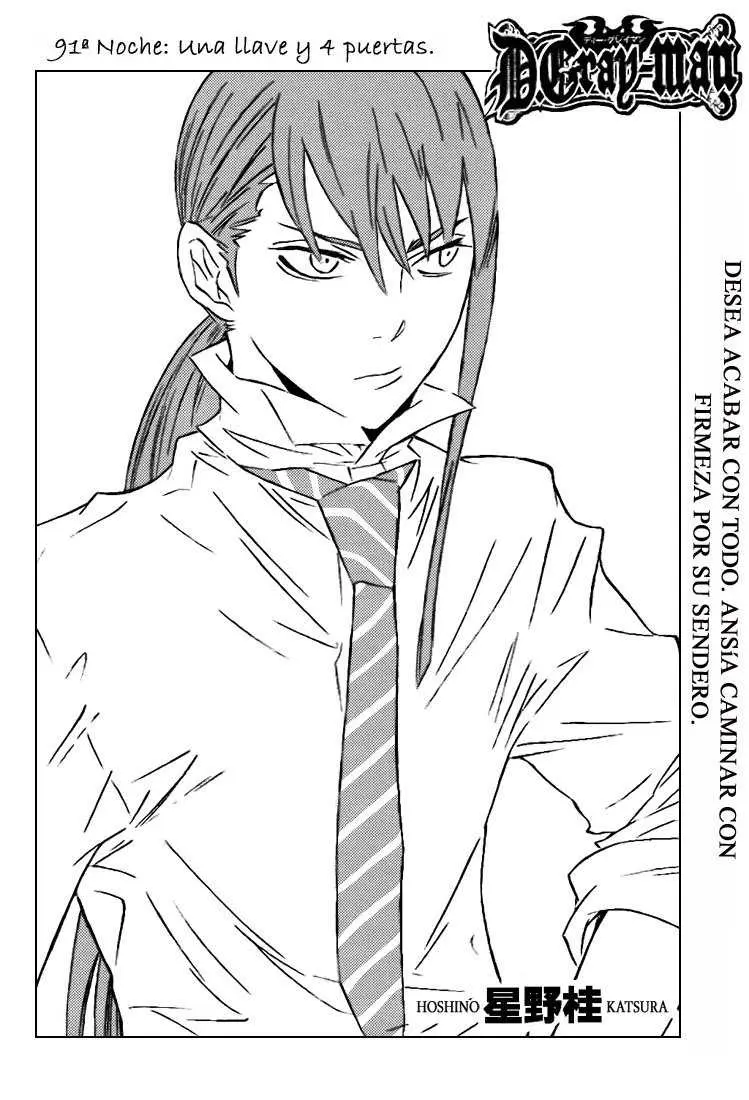 D.Gray-man capítulo 91, página 1