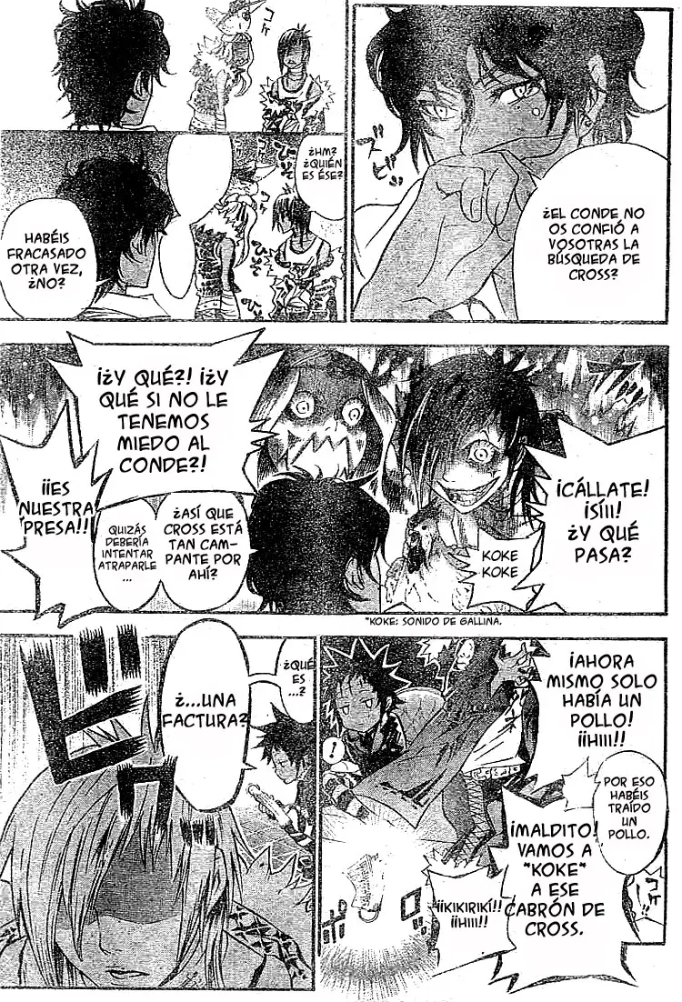 D.Gray-man capítulo 98, página 5