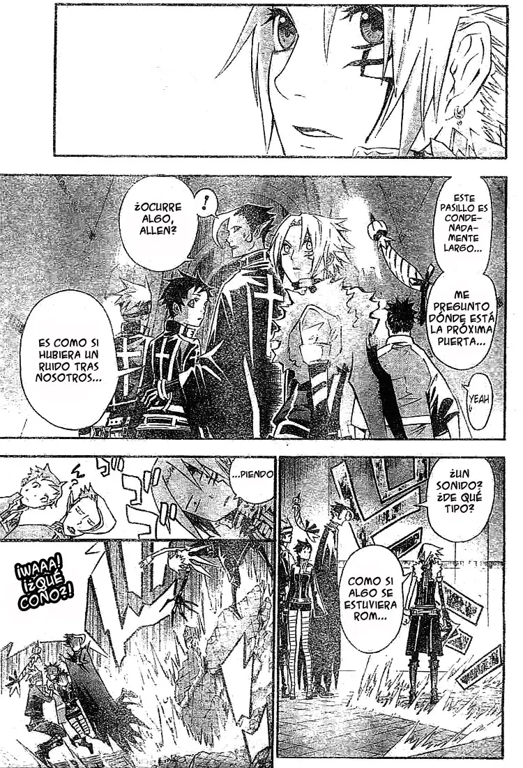 D.Gray-man capítulo 98, página 7