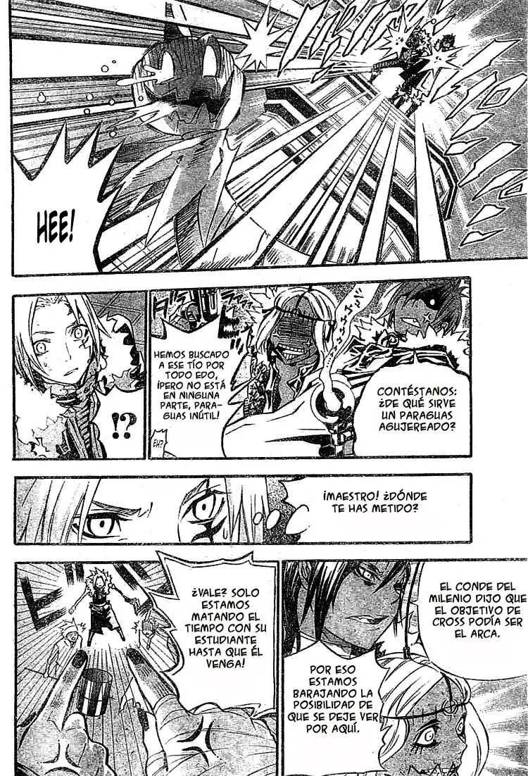 D.Gray-man capítulo 99, página 8