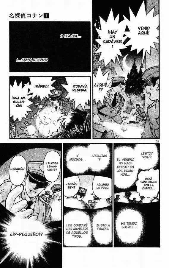 Detective Conan capítulo 1, página 37