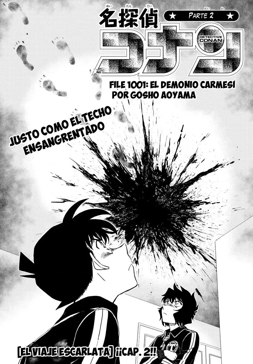 Detective Conan capítulo 1001, página 2