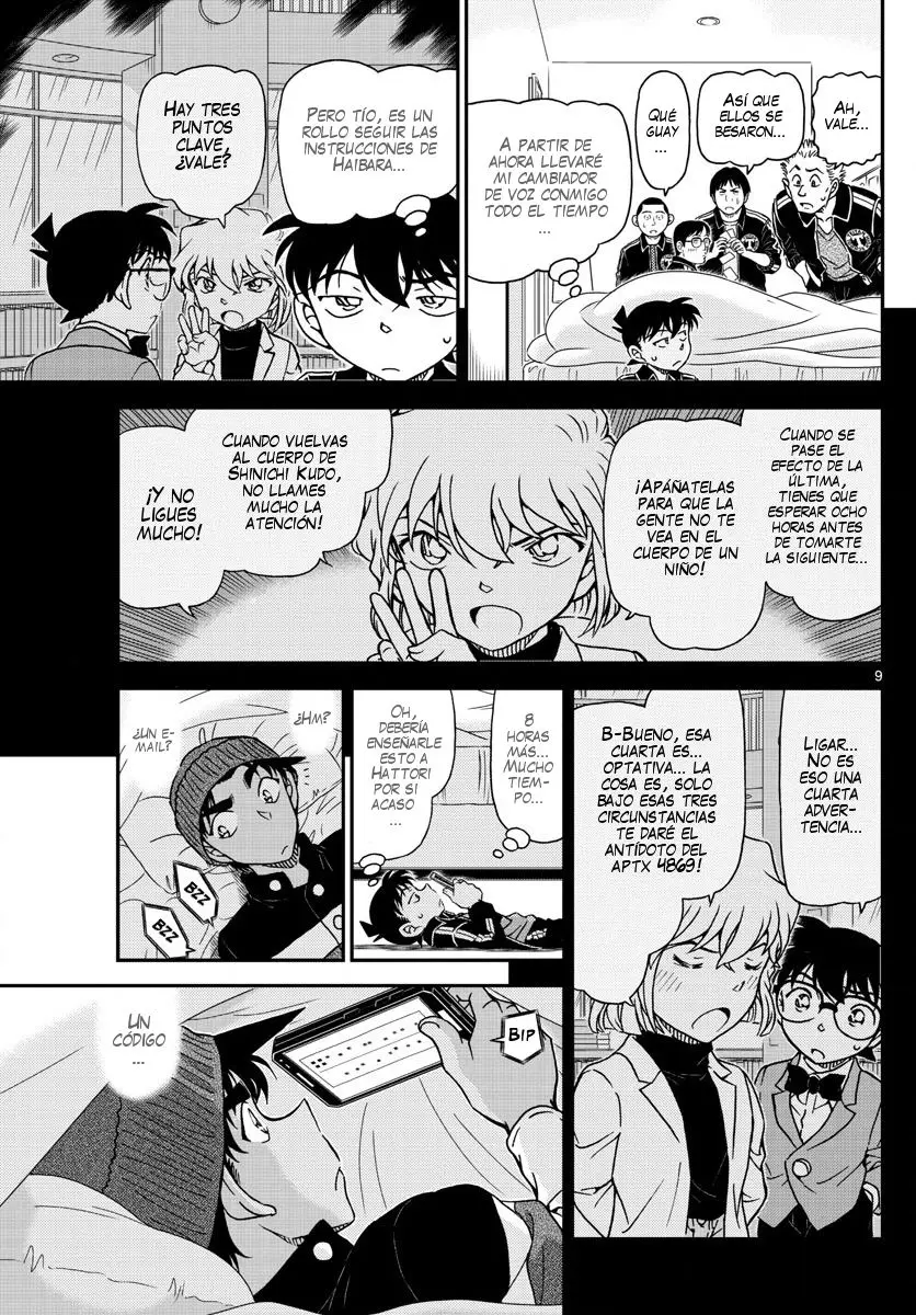 Detective Conan capítulo 1001, página 10