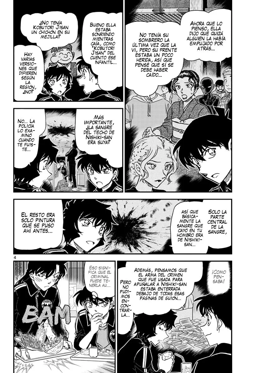 Detective Conan capítulo 1002, página 5