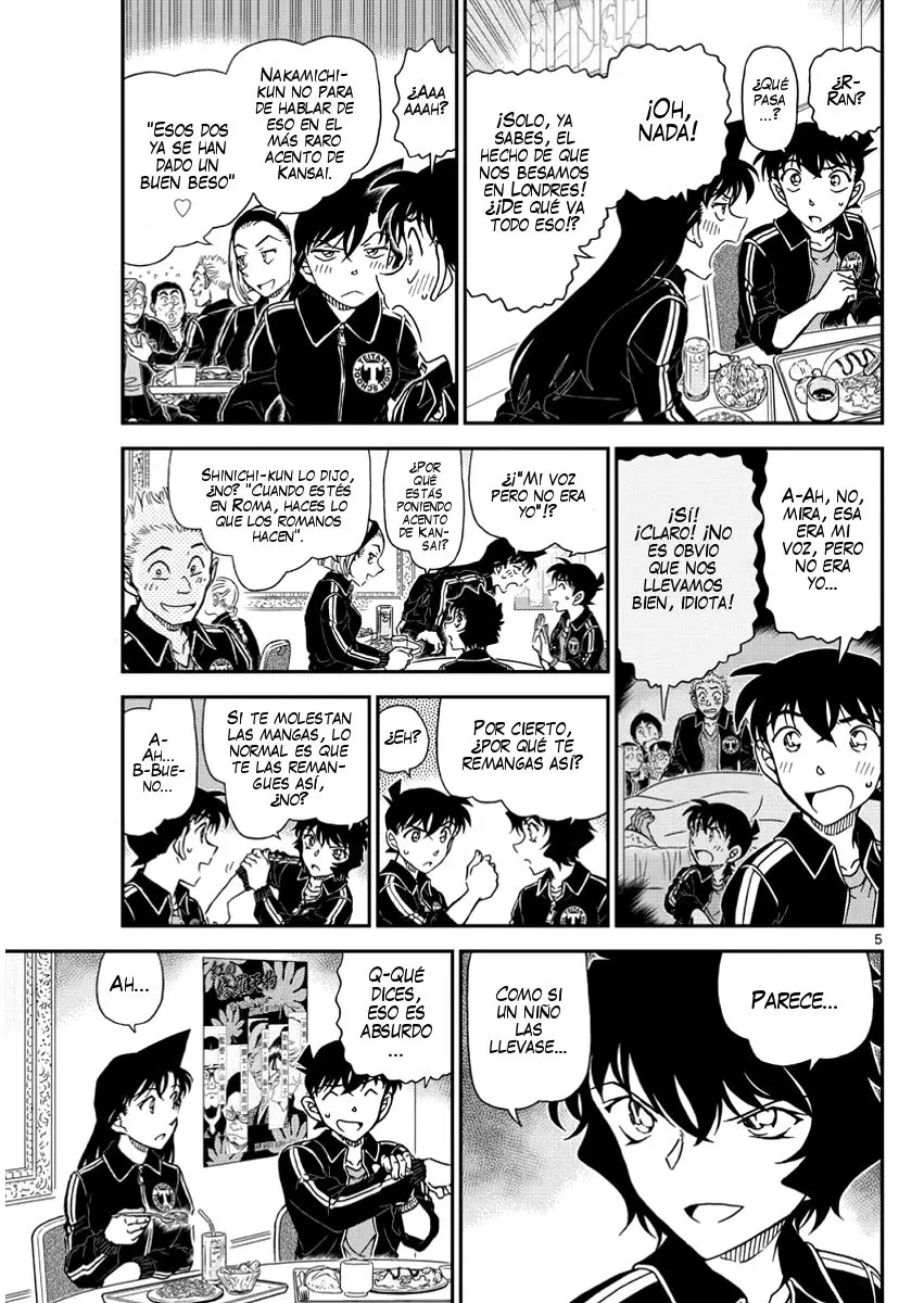 Detective Conan capítulo 1002, página 6