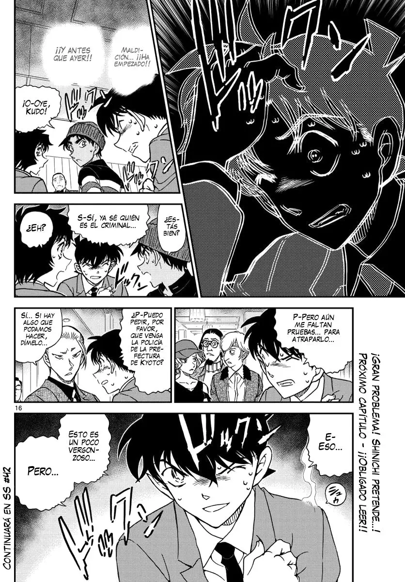Detective Conan capítulo 1003, página 17