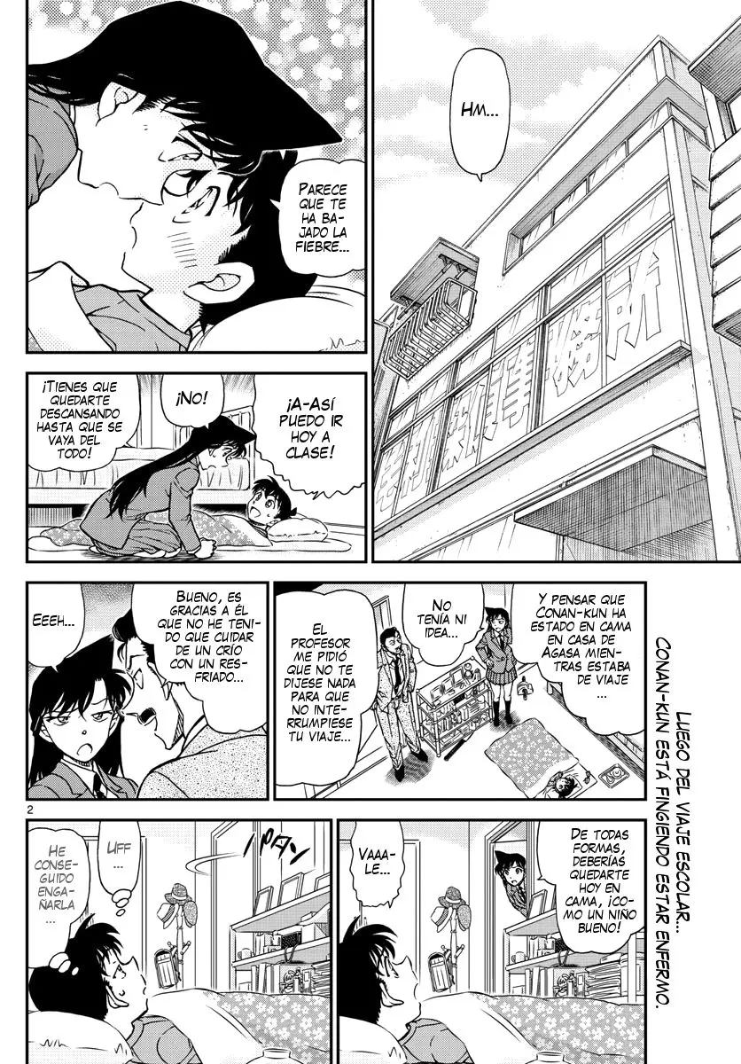 Detective Conan capítulo 1006, página 3
