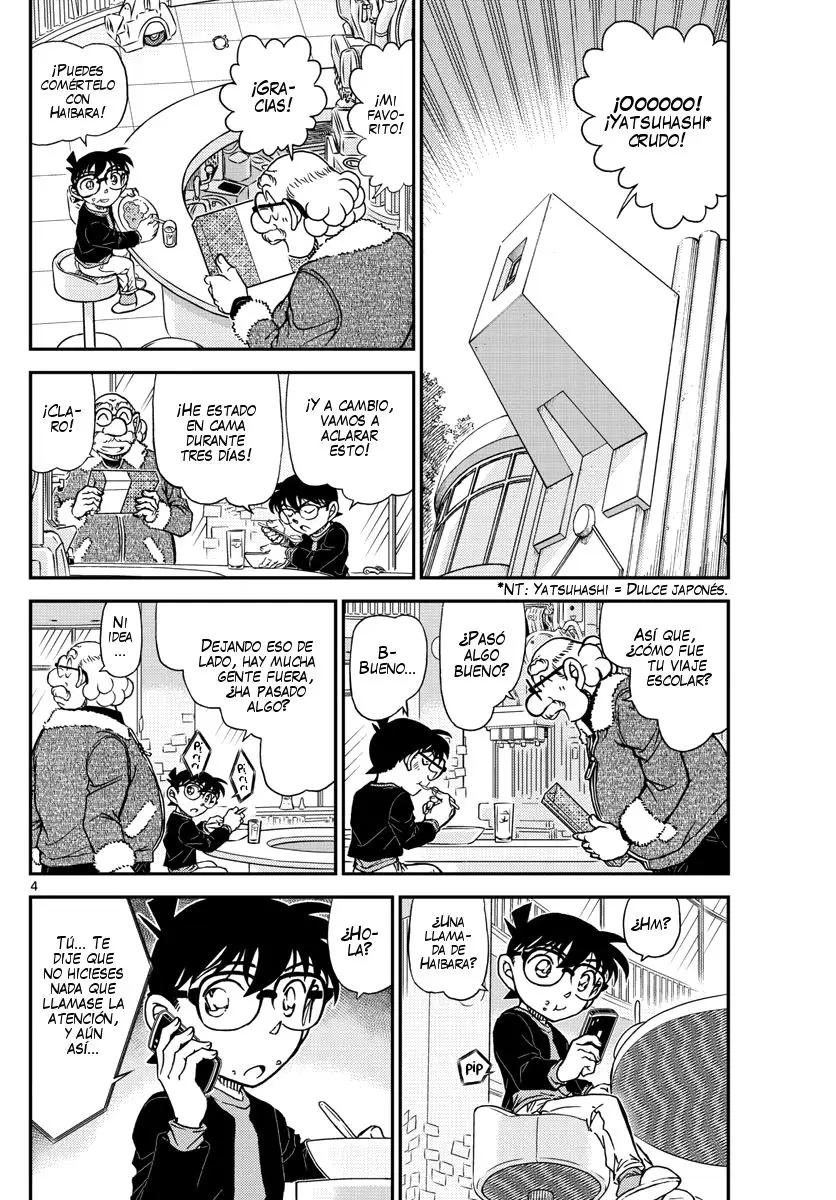 Detective Conan capítulo 1006, página 5