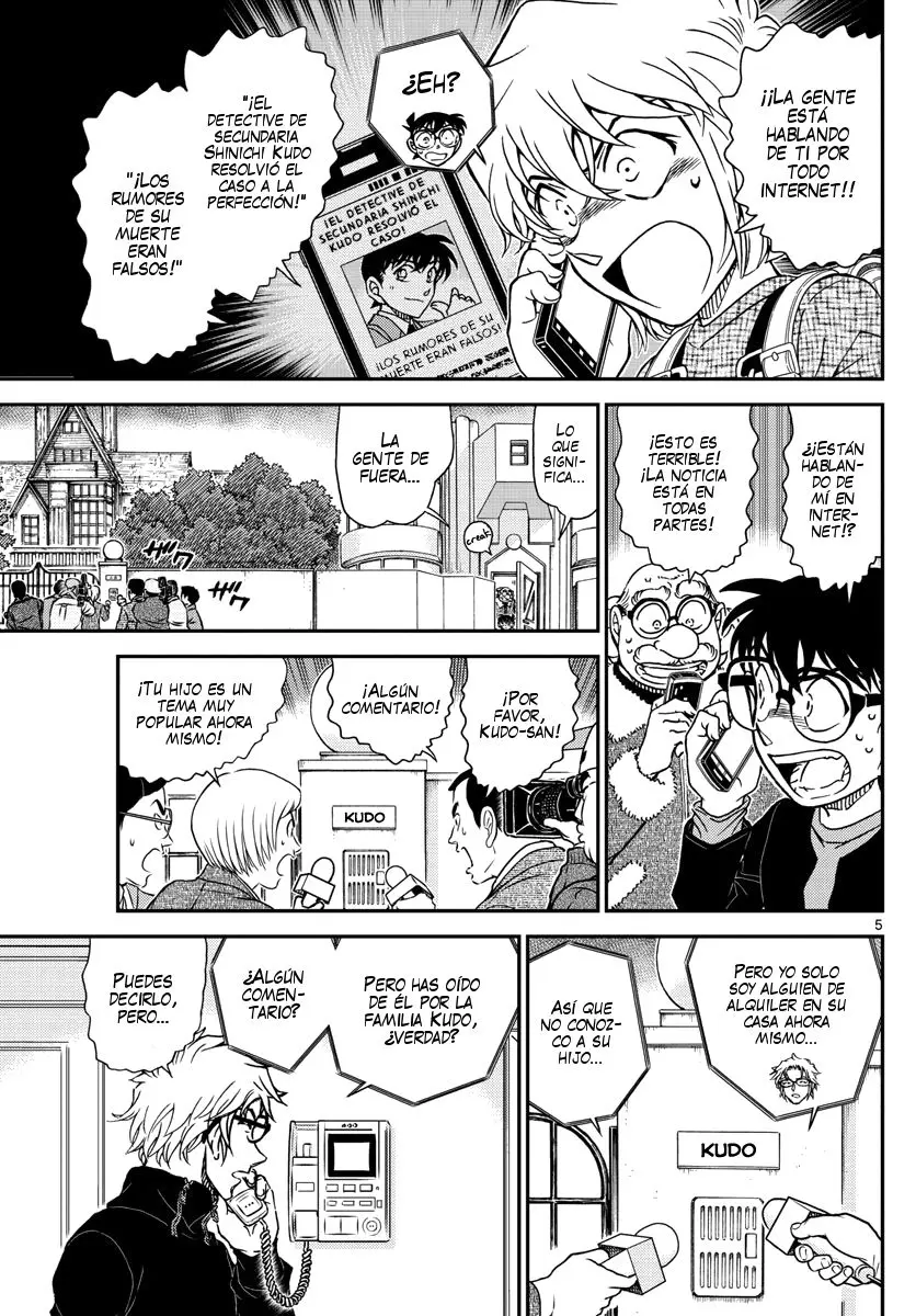 Detective Conan capítulo 1006, página 6