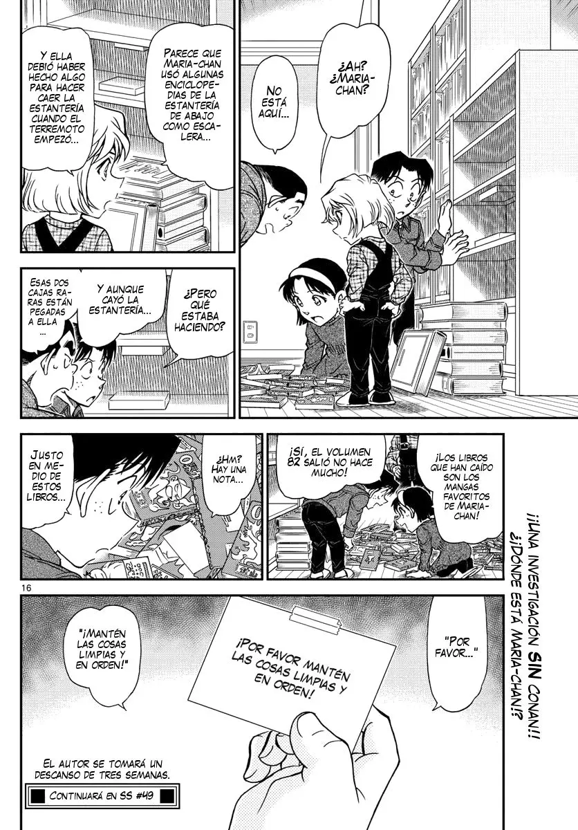 Detective Conan capítulo 1006, página 17