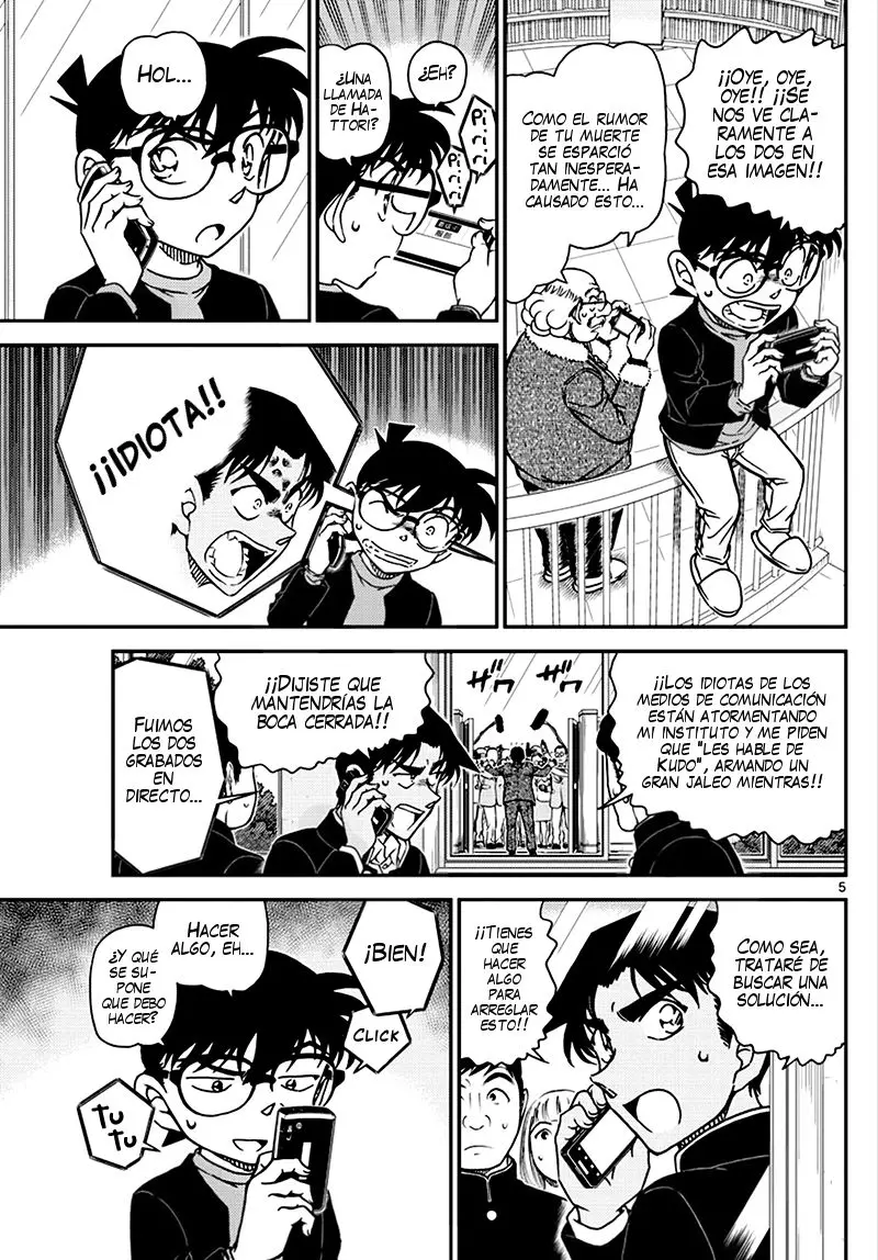 Detective Conan capítulo 1007, página 6