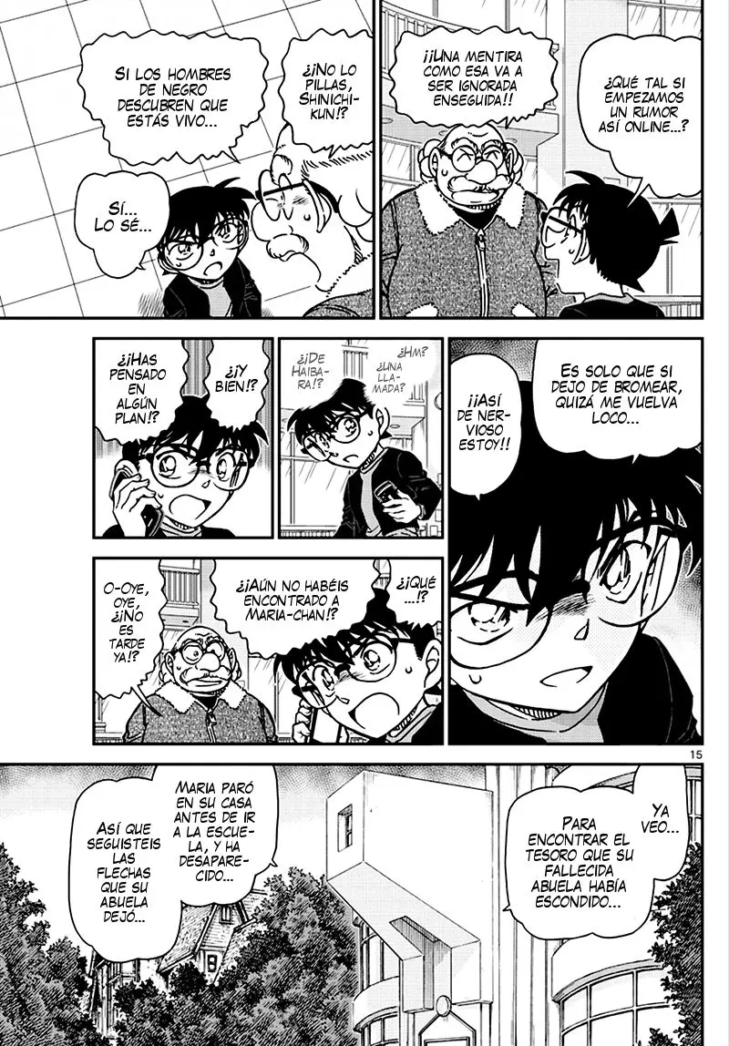 Detective Conan capítulo 1007, página 16