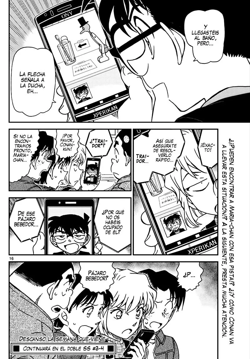 Detective Conan capítulo 1007, página 17