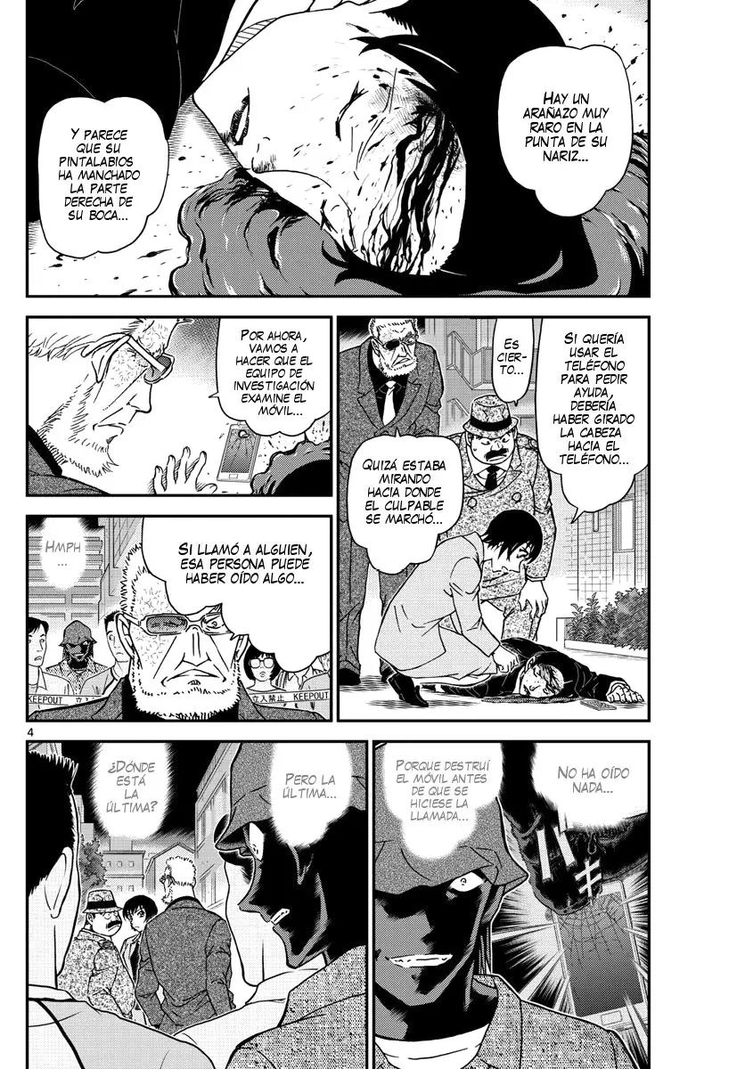 Detective Conan capítulo 1015, página 5
