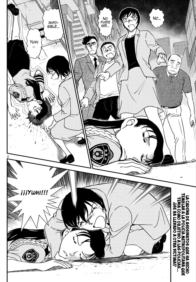 Detective Conan capítulo 1016, página 3