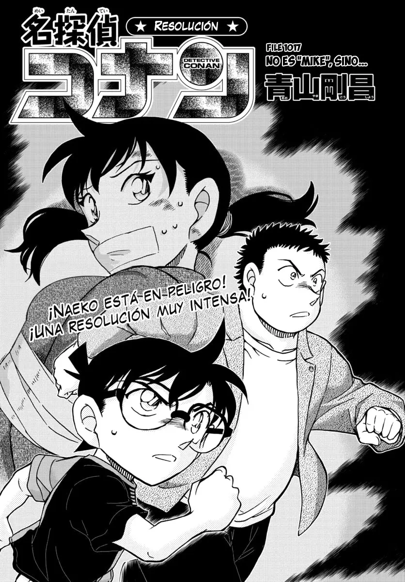 Detective Conan capítulo 1017, página 2