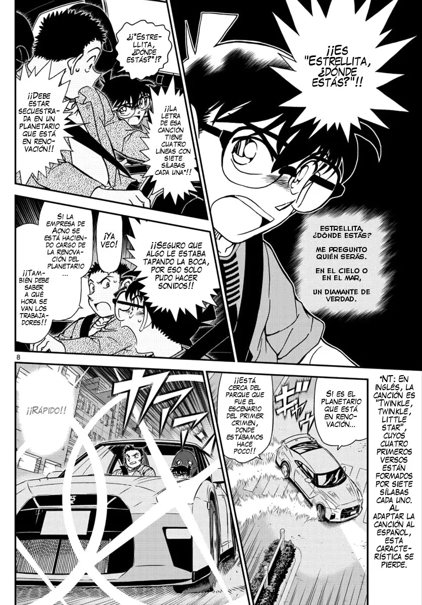 Detective Conan capítulo 1017, página 9