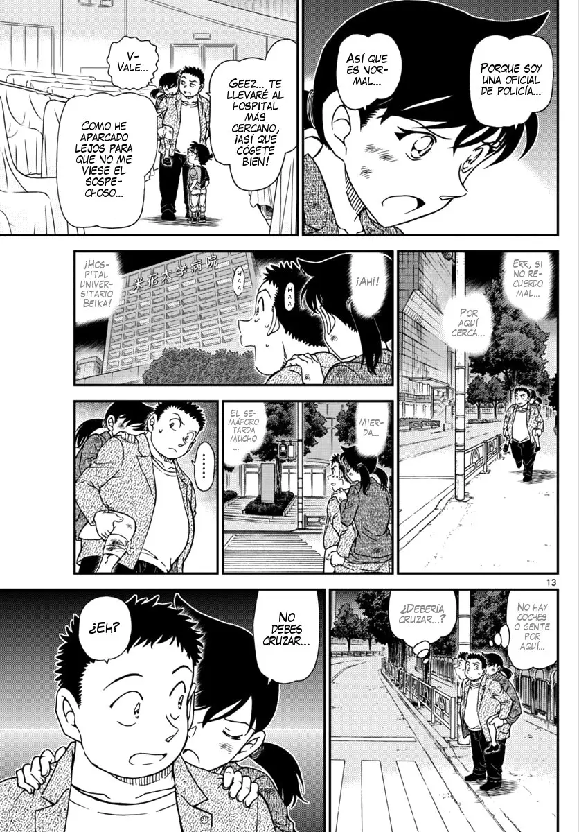 Detective Conan capítulo 1017, página 14