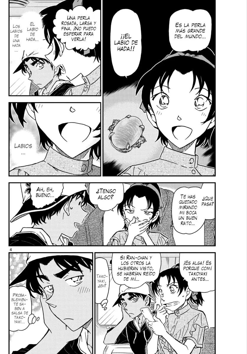 Detective Conan capítulo 1018, página 5