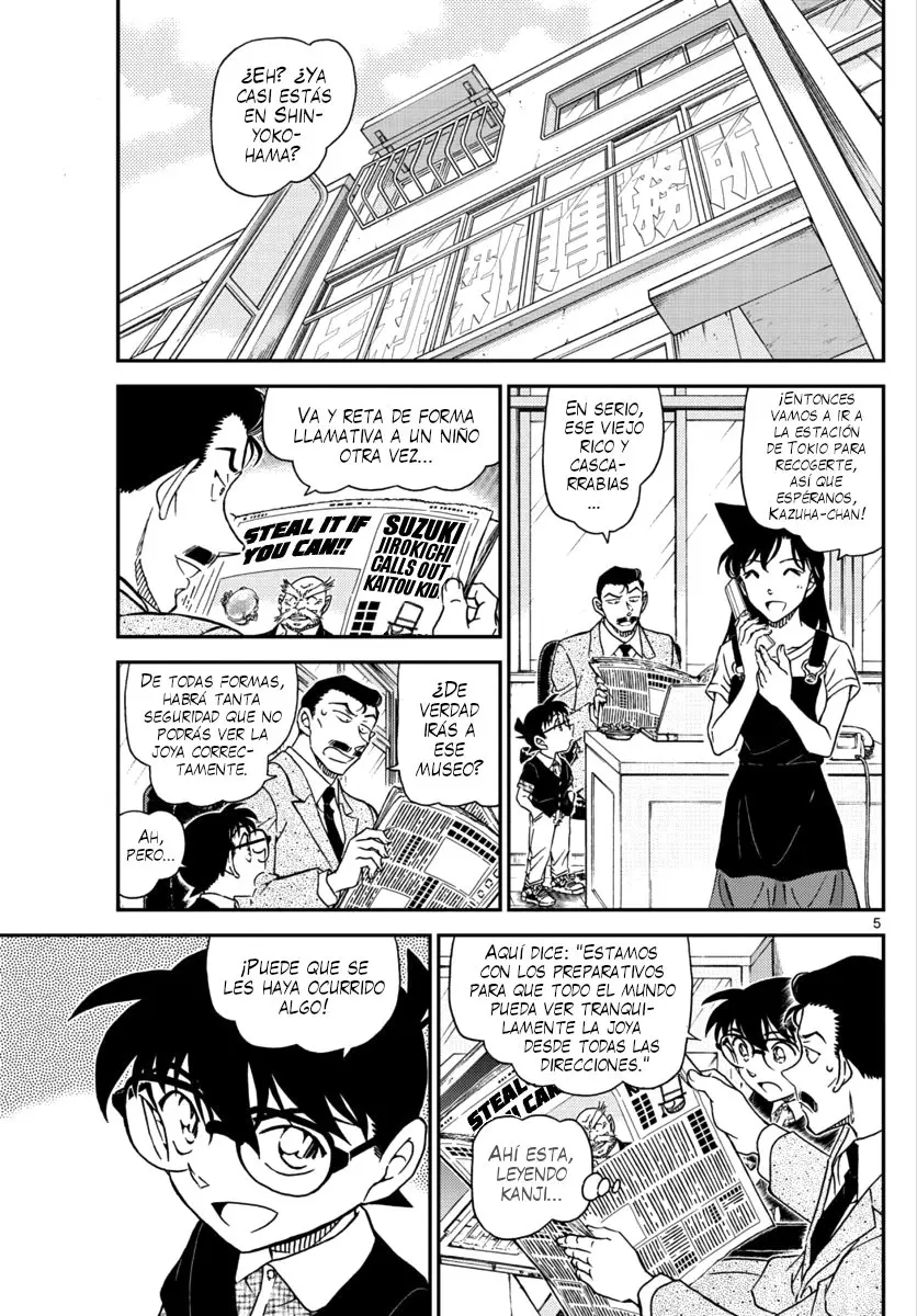 Detective Conan capítulo 1018, página 6