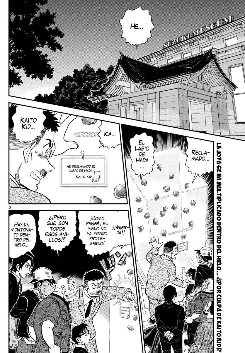 Detective Conan capítulo 1020, página 3
