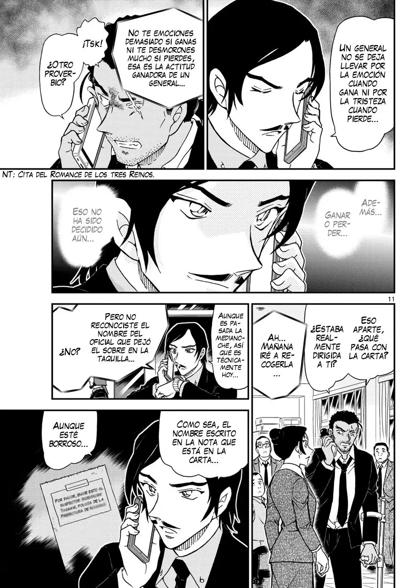 Detective Conan capítulo 1020, página 12