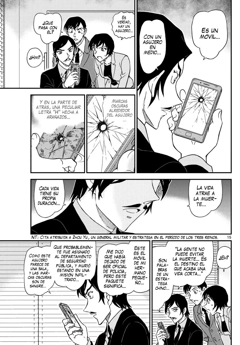 Detective Conan capítulo 1021, página 16
