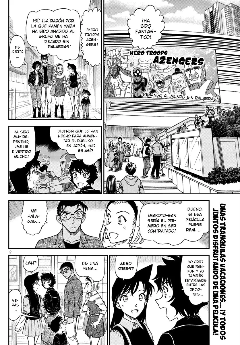 Detective Conan capítulo 1022, página 2