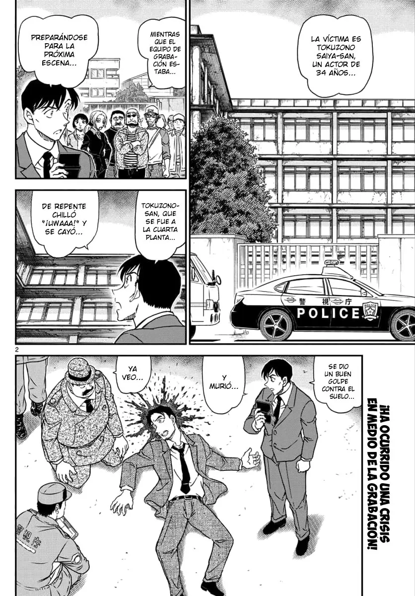 Detective Conan capítulo 1023, página 2